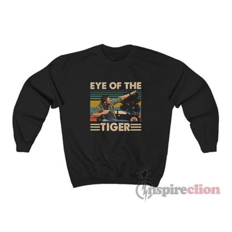 Supernatural Dean Winchester Eye Of The Tiger Unisex Sweatshirt