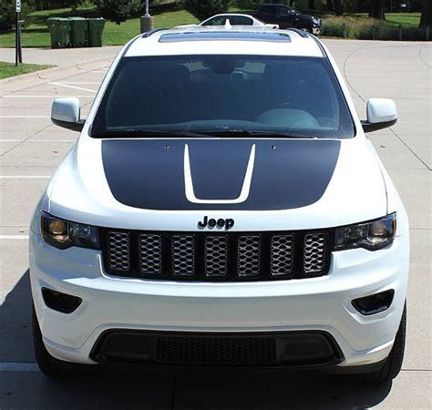 2019 Jeep Grand Cherokee Hood Stripe Trail Hood 2011 2020