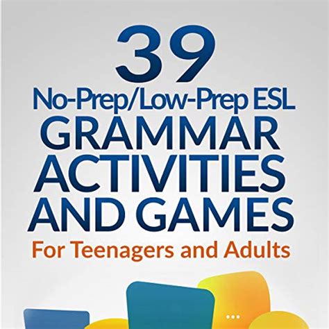 39 No Preplow Prep Esl Speaking Activities For Teenagers And Adults Audible Audio