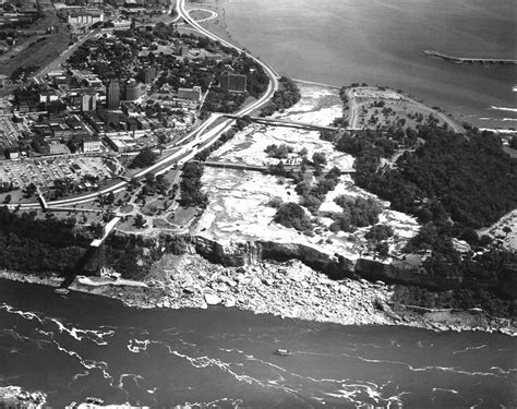 These Photos Show Niagara Falls Without Water 1969 Rare Historical