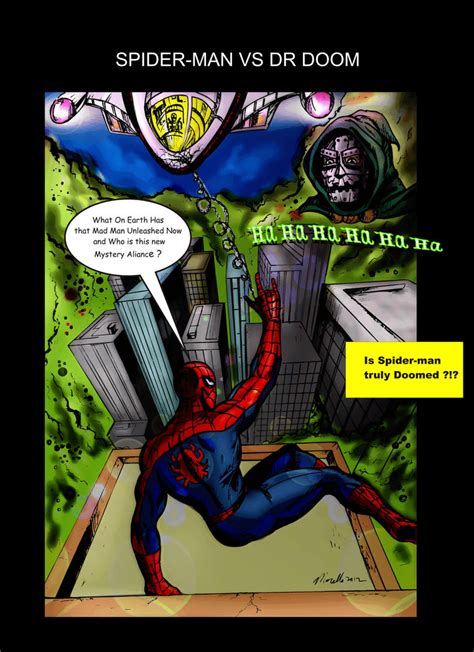 Spider Man Vs Dr Doom By Masuros On Deviantart