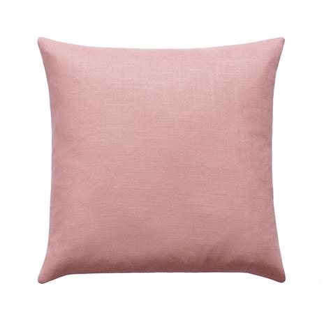 Blush Linen Pillow Cover Rose Throw Pillow Blush Pillow