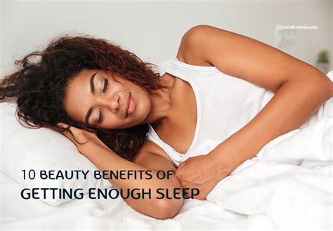 10 Beauty Benefits Of Getting Enough Sleep By Womenissues Medium