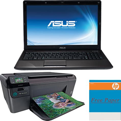 Asus K52f A1 156 Laptop Computer With Printer Kit Bandh Photo