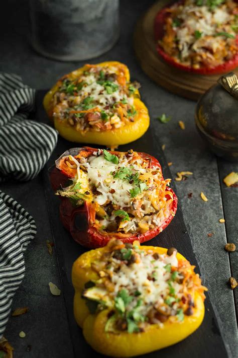 Maybe you would like to learn more about one of these? Lentil stuffed peppers - Pepper Bowl