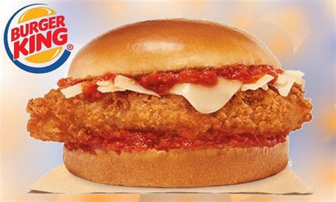 Federal government websites always use a.gov or.mil domain. Chicken Parmesan Sandwich at Burger King