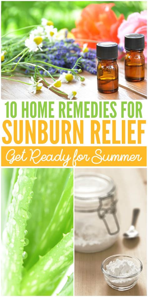 10 Easy Home Remedies For Sunburns