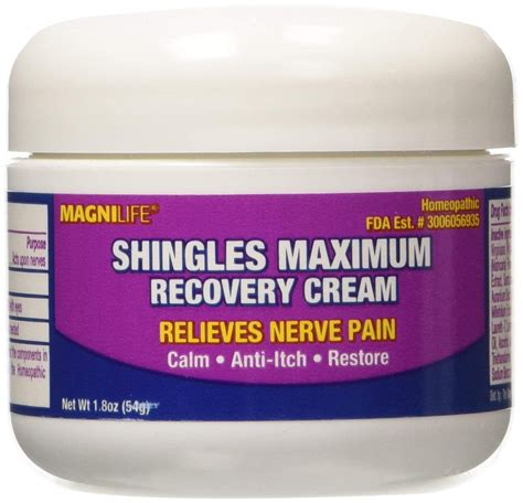 Magnilife Shingles Maximum Recovery Cream 18 Oz 54 G Relieves