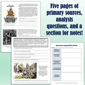 Different motives of the new imperialism. American Imperialism Packet with Primary Sources & Readings | TpT