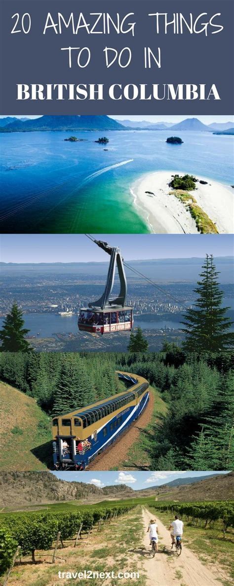 35 Things To Do In British Columbia Canada Travel Canada Road Trip