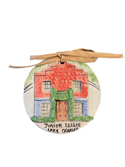 Junior League Lake Charles Ornament - Architectural Memories