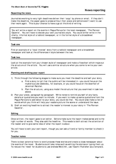 Here you may to know how to end a newspaper article example. Gcse Newspaper Article Examples : Ks4 English Language Revision Okehampton College : There is no ...