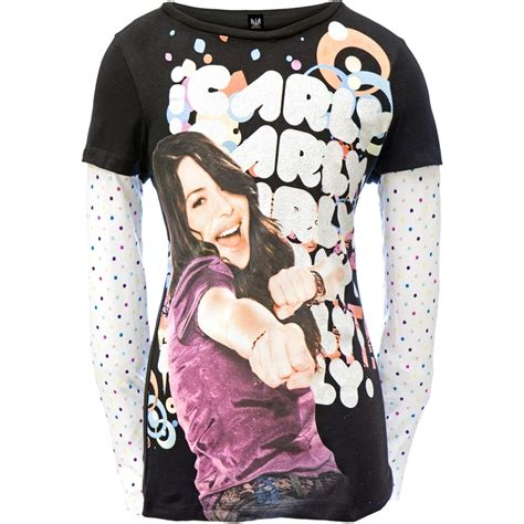 Icarly Icarly Pow Girls Youth 2fer Long Sleeve T Shirt Youth X