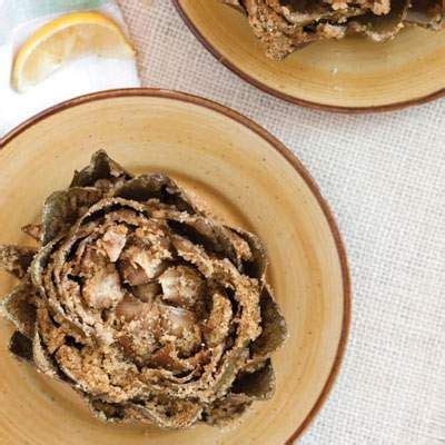 Make it yourself with our recipe. stuffed artichokes | Louisiana recipes, Artichoke, Food