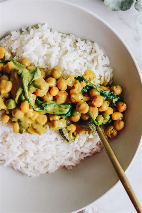 Easy Curried Chickpeas Ready In Minutes Days Like Laura
