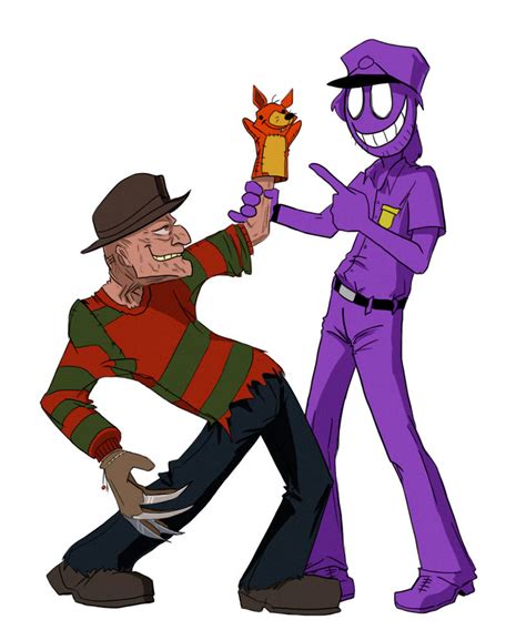 Purple Guy And Freddy By Taneysha On Deviantart
