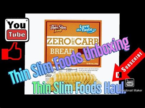 Today's thin slim foods top offers: Unboxing a Thin Slim Foods Haul. - YouTube