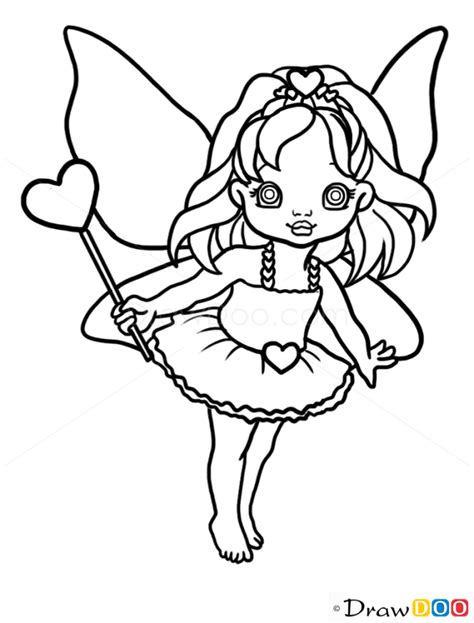 How To Draw Sweet Fairy Fairies