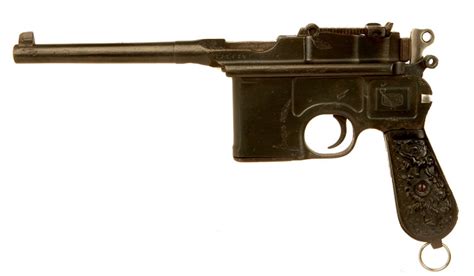 Deactivated Wwii Era Mauser C96 Pistol Axis Deactivated Guns