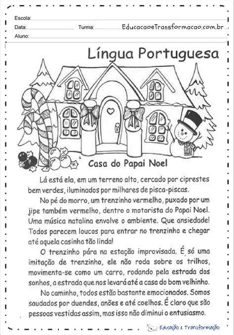 Interpretação De Texto Entrevista 5o Ano Com Gabarito