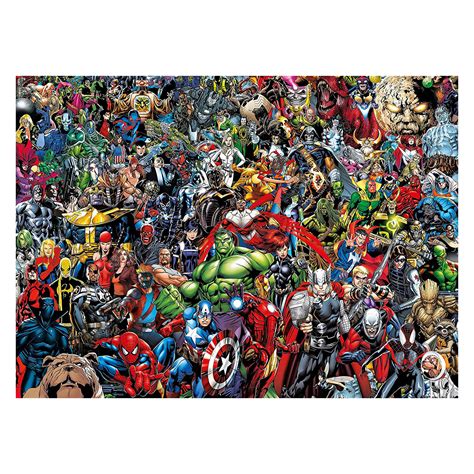 Marvel comics marvel venom marvel villains marvel comic books comic movies anime comics marvel heroes marvel characters comic book characters. Clementoni Disney Marvel Impossible Puzzle 1000pc at Toys R Us