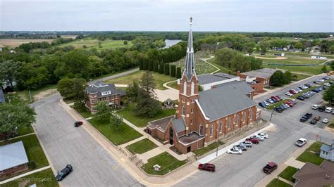 Touring Immaculate Conception Catholic Church In Gilbertville Iowa