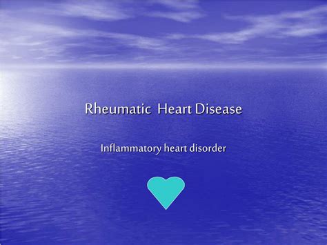 Ppt Rheumatic Heart Disease Powerpoint Presentation Free Download