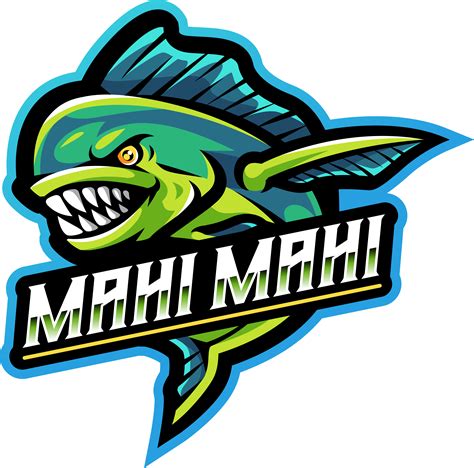 Mahi Mahi Fish Esport Mascot Logo Design By Visink Thehungryjpeg