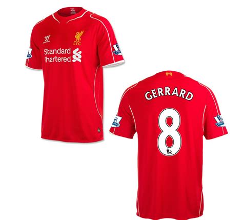 Gerrard Jersey Liverpool 2014 2015 G2g Sport Chicago
