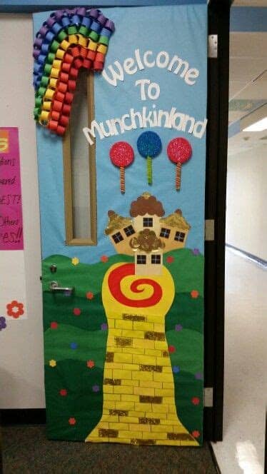 Home services experienced pros happiness guarantee. My Wizard of Oz themed door | Door decorations classroom ...
