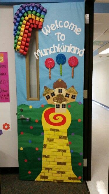 Use it to create a romantic cathedral ceiling for a summer gala or tie. My Wizard of Oz themed door | Door decorations classroom, Wizard of oz, Classroom decorations