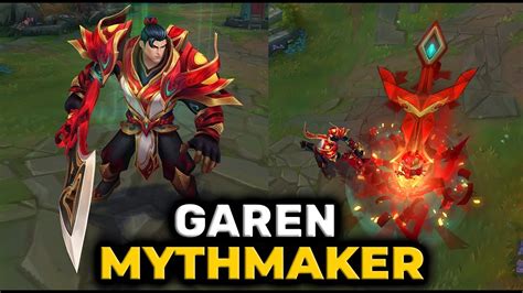 Mythmaker Garen Skin Preview League Of Legends Youtube