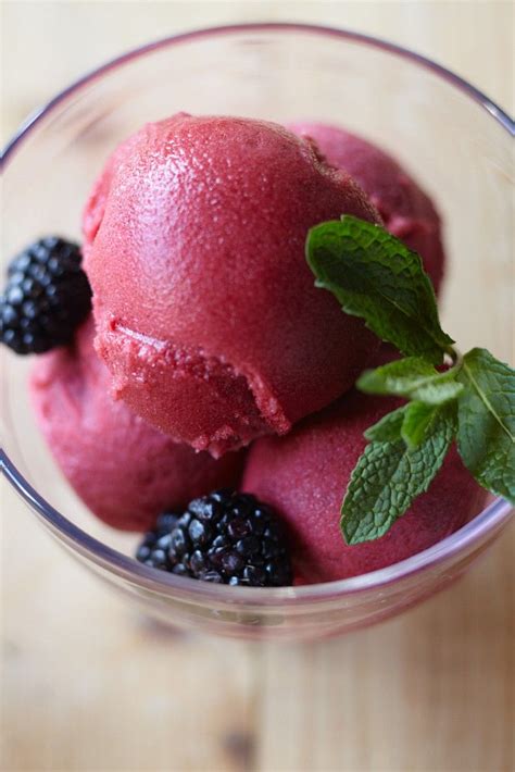 Mixed Berry Sorbet Recipe Eat Smarter Usa