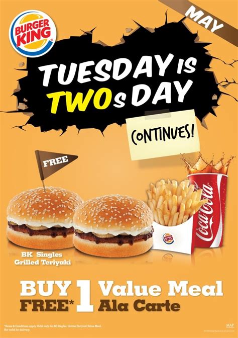 We developed these burger king trivia questions to help people have fun while learning more about the company before their bk interview. Tuesday Is TWOsday at Burger King BUY 1 BK Singles Grilled ...