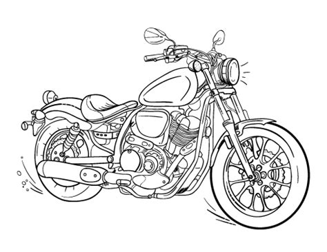 Among all the coloring pages based on automobiles, motorcycle coloring sheets are one of the most popular varieties with parents all over the world the pictures featured on motorcycle coloring pages can vary from regular motorcycles and police motorcycles to funny animated motorcycles. Free Motorcycle Coloring Page
