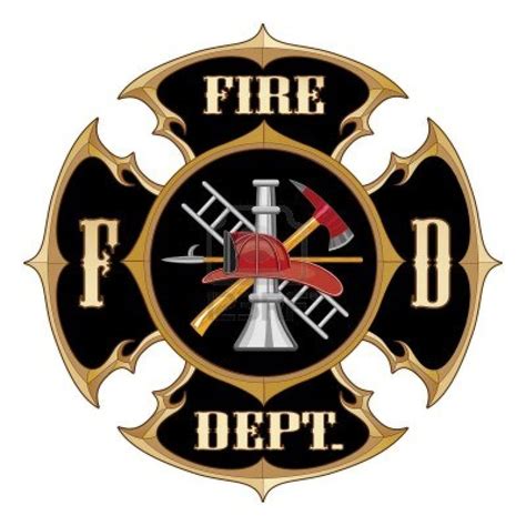 Computer file, free buckle decoration material fire, free logo design template, orange png. Fire Department Maltese Cross Vintage is an illustration ...