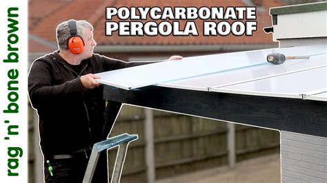 Polycarbonate Roof Installation Youtube