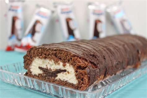 Schneelandschaft auf facebook veröffentlichte ein foto meiner diesjährigen. Kinder Pingui Biskuitrolle backen - Kinder Pingui Kuchen ...