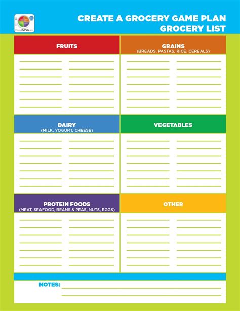 40 Printable Grocery List Templates Shopping List Templatelab