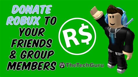 How to give robux to group members roblox tutorial ryabraday. How to Donate Robux in Roblox Using 3 Easy Steps - The ...