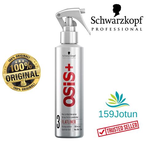 Schwarzkopf Osis Flatliner Heat Protection Spray 200ml Cerena Hair