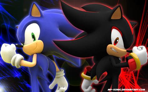 48 Sonic And Shadow Wallpaper