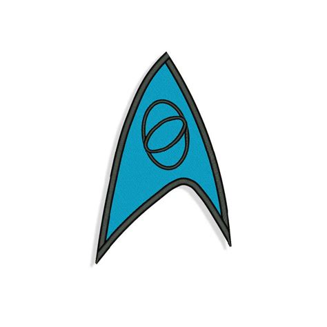 Star Trek Embroidery Design Badge Machine Embroidery Etsy