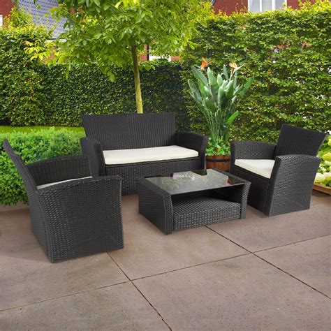 Best Choice Products Pc Outdoor Patio Garden Furniture Wicker Rattan