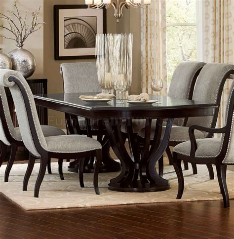 Homelegance furniture is crafted with a variety of select hardwoods and veneers that allow for structural integrity as well as aesthetic appeal. Savion Dining Table 5494-106 Espresso by Homelegance w/Options