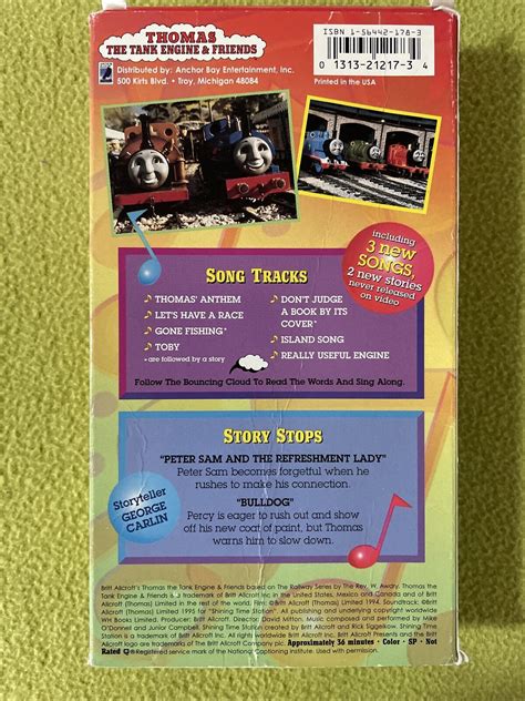 Thomas Friends - Sing-Along Stories (VHS, 1997) 13132121734 | eBay