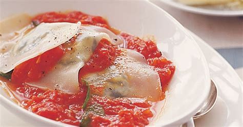 Gee golly, im so excited to spend the whole day with my grandparents! Spinach, ricotta and pine nut ravioli