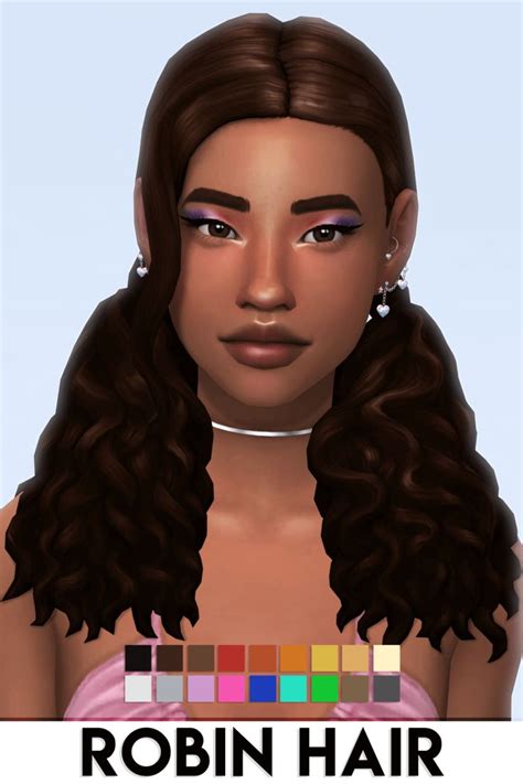 Pin By Micat Game On Sims 4 Maxis Match Cc Finds In 2021 Sims Hair
