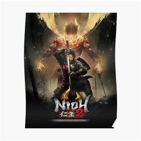 Nioh 2 Poster For Sale By Jeroldnorvel Redbubble