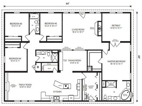 Inspirational 5 Bedroom Modular Homes Floor Plans New Home Plans Design